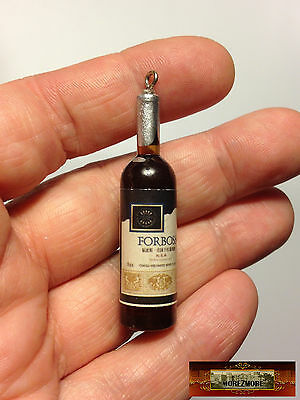 M00874 Morezmore Miniature Wine Bottle 1:6 Scale Dollhouse Mini Prop